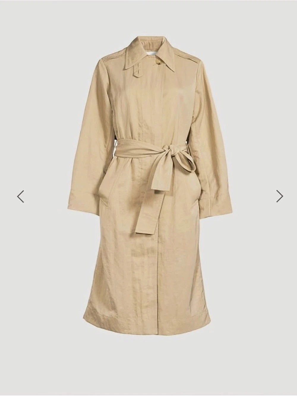 VINCE Women's Trench Coat in Brown
